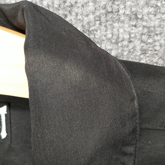 Steve & Barry's Club Shirt Men's Button-Up Shirt Black XXXL 3XL Gothic Cross - Picture 4 of 12